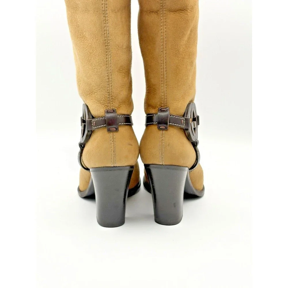 Gucci tan sheepskin